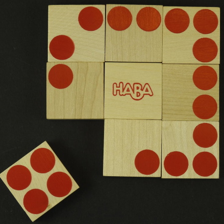 Wege-Puzzle Legespiel Grundgröße 12 verschiedene Karten ab 4+ erweiterbar 